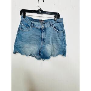 DL1961 Women's Blue Dark Wash Denim Relaxed Vintage Style Shorts Size 29